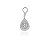 Charm Gota Cravejada Rbranco - Imagem 1