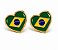 Brinco Brasil Dourado - Imagem 1