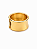 Bracelete Reto Liso Dourado - Imagem 1