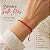 Pulseira 7 Nós Fininha Vermelho - Imagem 5