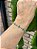 Pulseira Olhos Gregos Dourado - Imagem 2