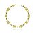 Pulseira Coração Luz Dourado - Imagem 1