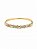 Bracelete Malta Liso E Cravejado Dourado - Imagem 1