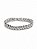 Pulseira Onda Liso E Cravejado Rbranco - Imagem 1