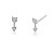 Brinco 2Furo Flecha Rbranco - Imagem 1