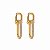 Brinco Tiffany Dourado - Imagem 1