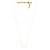 Colar Nylon Dourado - Imagem 1