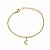 Pulseira Infantil Mini Lua Dourado - Imagem 1