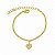 Pulseira Infantil Mini Coração Dourado - Imagem 1