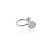 Piercing Sup. Mini Cleide Liso Rbranco - Imagem 1