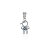 Pingente Menino Zirc Azul Rbranco - Imagem 1