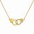 Colar Algema Dourado - Imagem 1