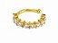 Piercing Penelope Cristal Dourado - Imagem 1