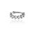 Piercing Penelope Cristal Rbranco - Imagem 1
