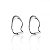 Brinco Organico Encaixe Rbranco - Imagem 1