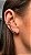 Brinco E. Cuff Snake Rbranco - Imagem 2