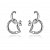 Brinco E. Hook Argola Rbranco - Imagem 1