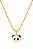 Colar Infantil Panda Dourado - Imagem 1