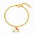 Pulseira Infantil Hello Kitty Dourado - Imagem 1