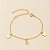 Pulseira Infantil Borboleta Luz Dourado - Imagem 2