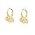 Brinco Argola Melissa 3 Dourado - Imagem 1