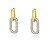 Brinco Argola Tania M Dourado - Imagem 1