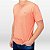 Camiseta Masculina Manga Curta Cor Mescla laranja - Imagem 2