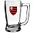 Caneca Chopp Vidro Flamengo 340ml - Imagem 2