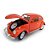 Volkswagen Fusca 1967 escala 1:18 Laranja - Imagem 4