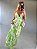 VESTIDO LORAINE SUPER MIDI VERDE LIMÃO ESTAMPADO - Imagem 3