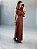 VESTIDO PAMELA MIDI MARROM - Imagem 3