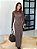 VESTIDO CLEO MIDI MARROM - Imagem 3