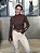BLUSA MARCIA MARROM - Imagem 1