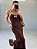 VESTIDO ANA LETICIA MARROM - Imagem 1