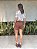 T-SHIRT JAQUELINE LISTRADA MARROM - Imagem 3