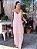 VESTIDO MELISSA MIDI ROSA ENVELHECIDO - Imagem 1