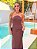 VESTIDO VEZEZA MARROM - Imagem 1