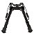 BiPod Bipé Rifle Fuzil Sniper Carabina Caldwell Americano 9''-13'' - Imagem 1