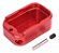 Bumper CNC Extensor Prolongador Alumínio Glock Ipsc -vermelho - Imagem 4
