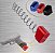 Bumper CNC Extensor Prolongador Alumínio Glock Ipsc - Vermel - Imagem 6