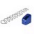 Bumper CNC Extensor Prolongador Alumínio Glock Ipsc - Azul - Imagem 1