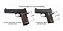 Cabo Talas Colt 1911 Std. (R) Tailandesa Madrepérola Negra com Prata - Imagem 7