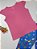 Blusa infantil básica menina Carol - Imagem 1
