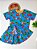 Conjunto Infantil Feminino Verão Algodão Estampa Fruta Blusa e Short (Bel Cereja) - Imagem 1