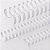 Wire-o Para Encadernação 2x1  A4 1.1/4  Branco Para  270 Fls  25 Un - Imagem 3