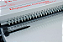 Encadernadora de Wire-o Conjugada Manual passo 2x1 15 Folhas - Furo Quadrado - Imagem 3