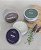 Trio Velas Aromáticas 100% naturais com óleo essencial - lata cromo - Imagem 1