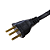 EXTENSÃO COMPACT TRIPOLAR 2M 2P+T PRETO - MD9 - Imagem 3