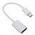 ADAPT.USB A FEMEA X TIPO C MACHO C/FIO BRANCO - OTG - Imagem 1