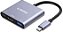 ADAPTADOR COMTAC DE USB C PARA AV DIGITAL MULTIPORTAS USB 3.0 + HDMI + USB C - 20119405 - Imagem 1